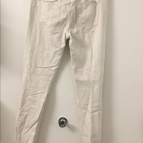 Joe’s “The Ankle” distressed white jeans - Picture 2 of 6